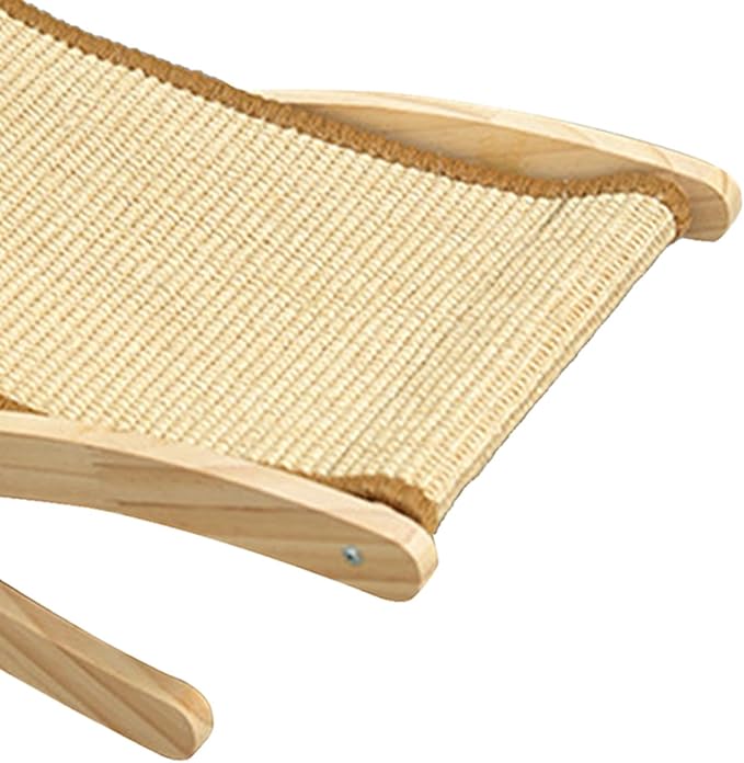 2 in 1 Cat Lounge Chair Cat Scratching Board - Portable Resting Bed for Cats