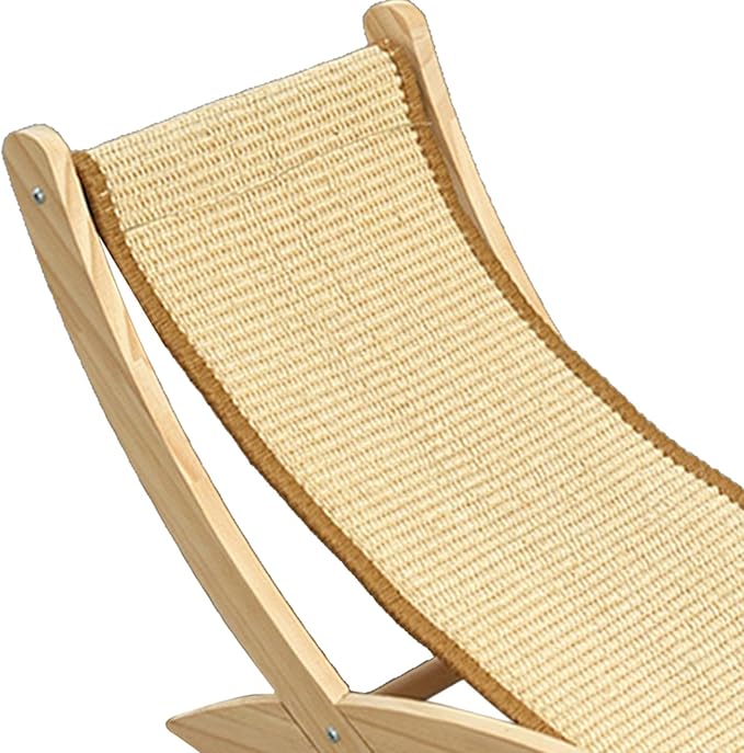 2 in 1 Cat Lounge Chair Cat Scratching Board - Portable Resting Bed for Cats