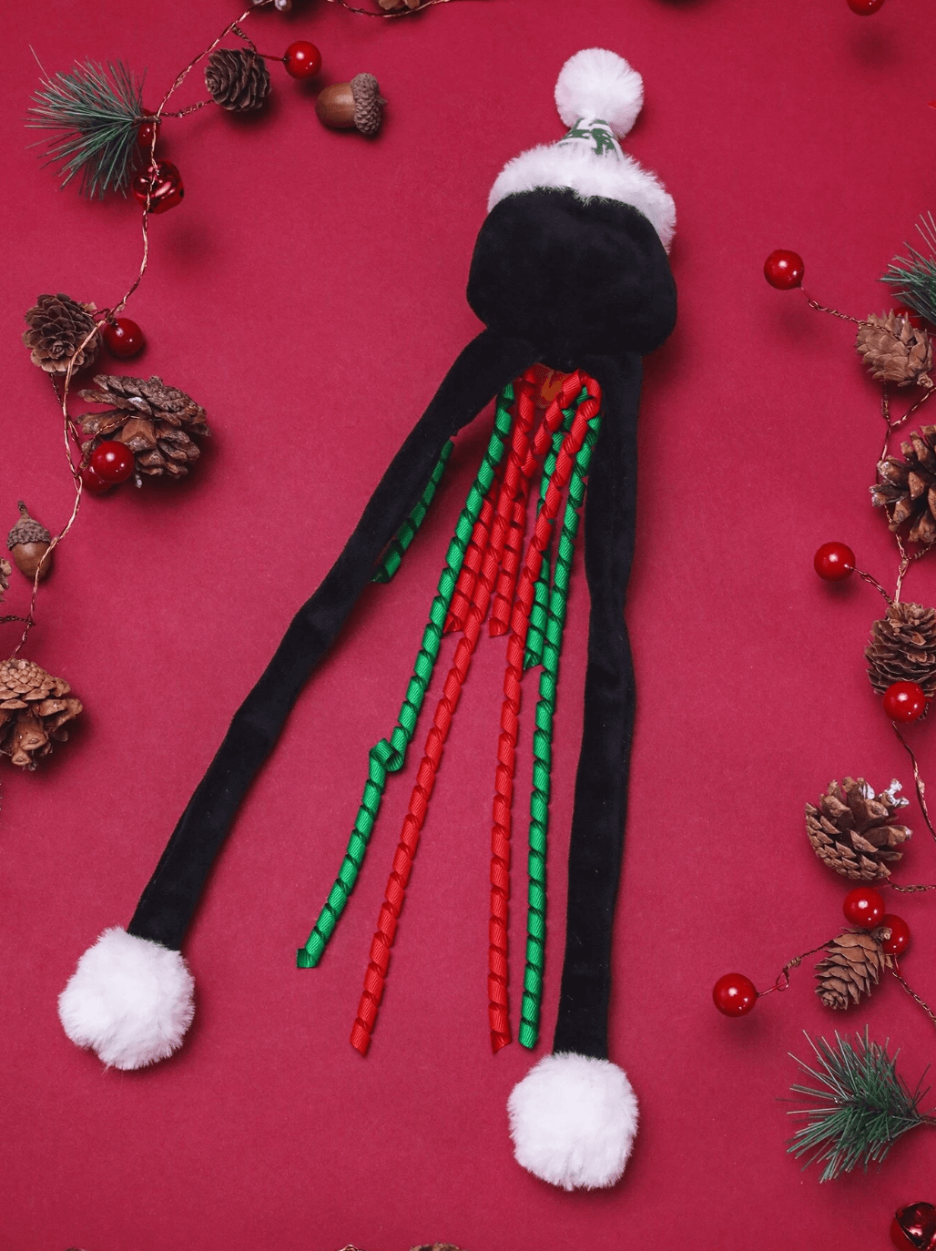 Christmas Penguin Style Cat Teaser Toy - Happy 4 Paws