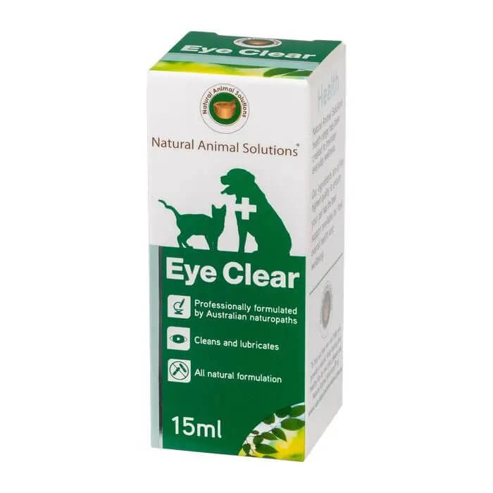 Natural Animal Solutions Eye Clear 15ml - Happy 4 Paws