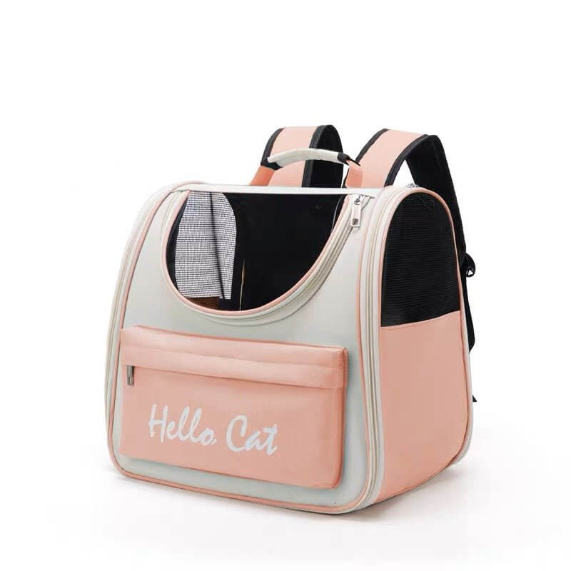 Pet Casual Breathable Container Large Space Cute Carrier Bag For Cats Small Dogs - Happy 4 Paws