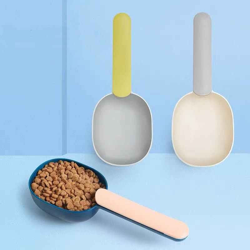 Simple Style Pet Food Shovel for Dogs Cats - Happy 4 Paws