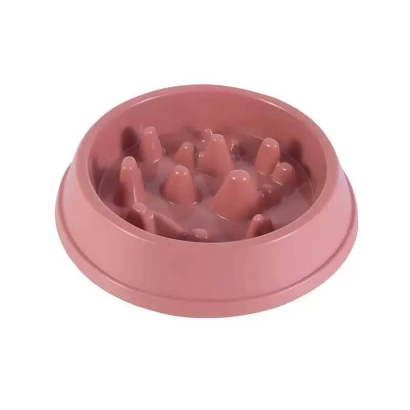 Slow Feeder Dog Food Bowl Interactive Puzzle Pan - Happy 4 Paws