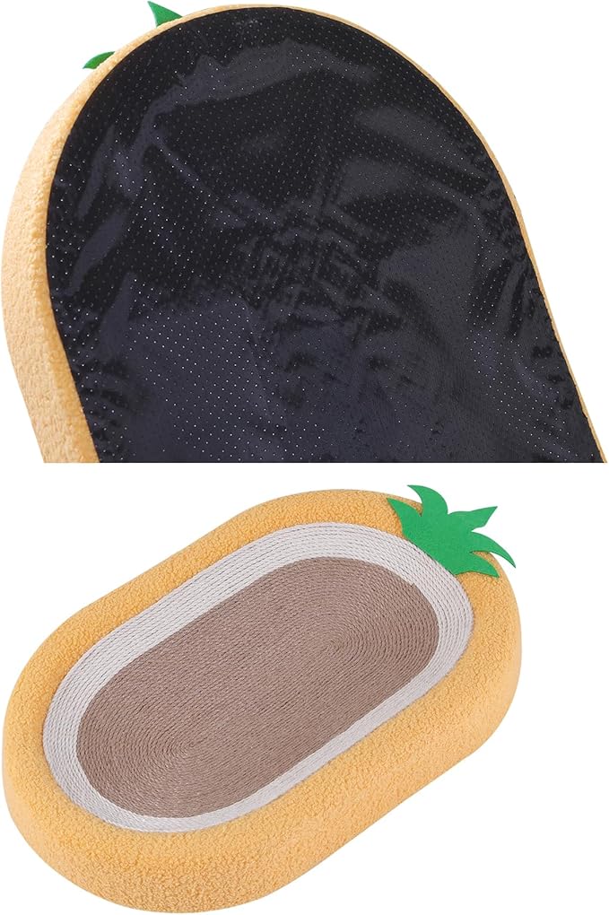 Pineapple Cat Scratching Bed - Durable Sisal Scratcher