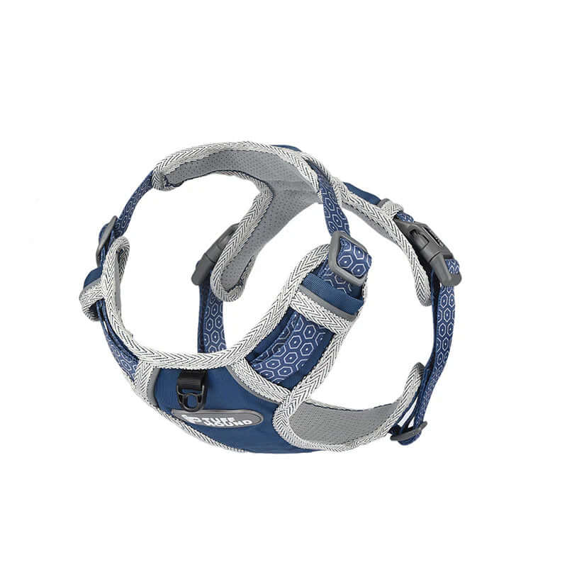 Tuff Hound Adjustable Dog Harness - Breathable Walking Vest for Small to Large Dogs (Multiple Colours)