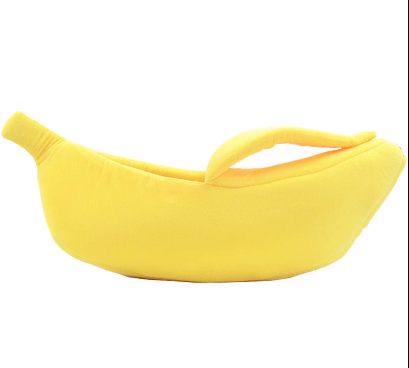 Banana Bed For Cats with Green Pink and Yellow - Happy 4 Paws