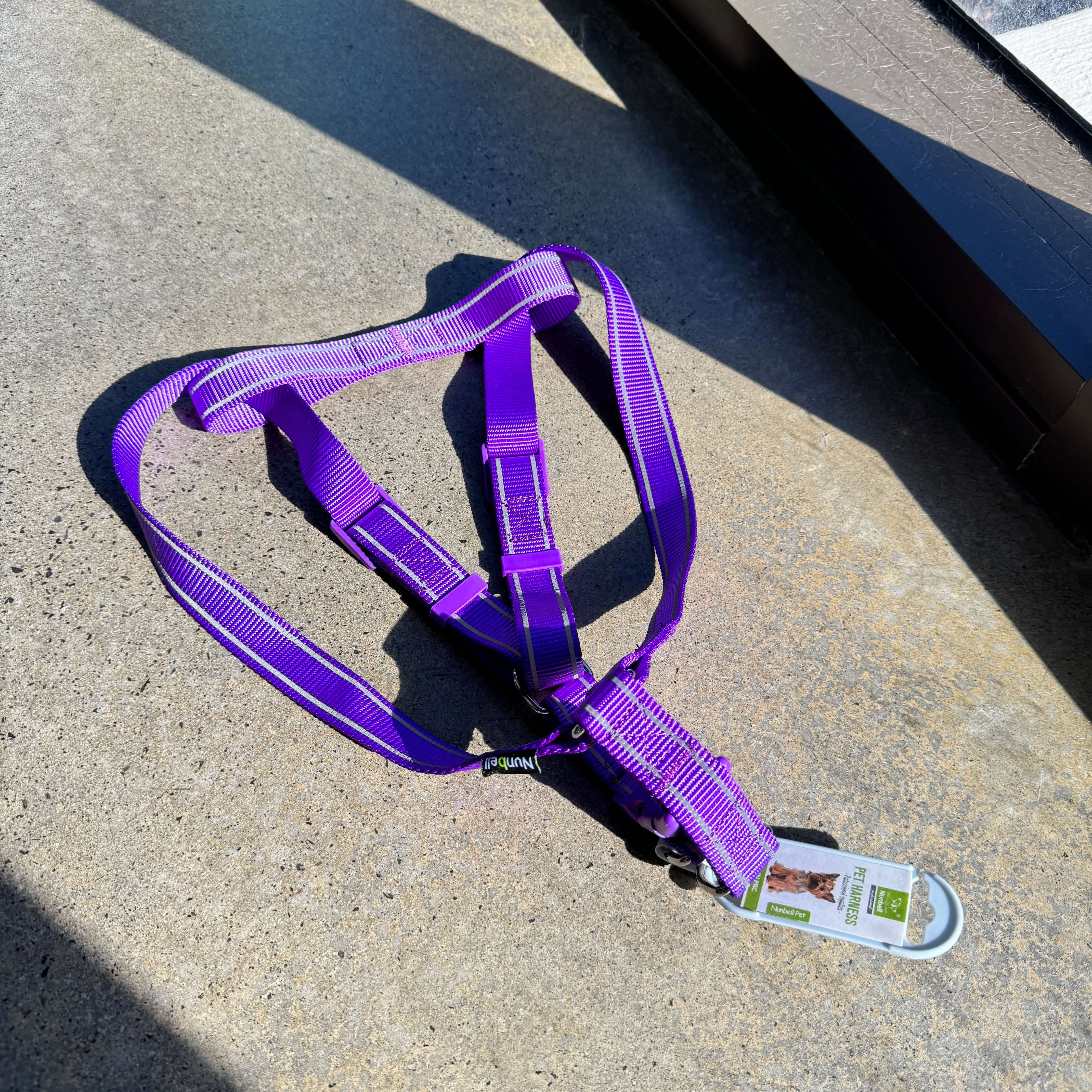 Nunbell Reflective Step-In Dog Harness - Adjustable & Comfortable for Small to Large Dogs (Multiple Colours)