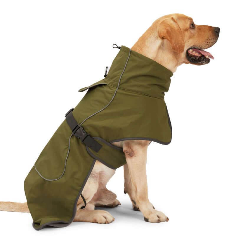 Dog Winter Vest Fleece Coat For Medium Large Size Dog - Happy 4 Paws