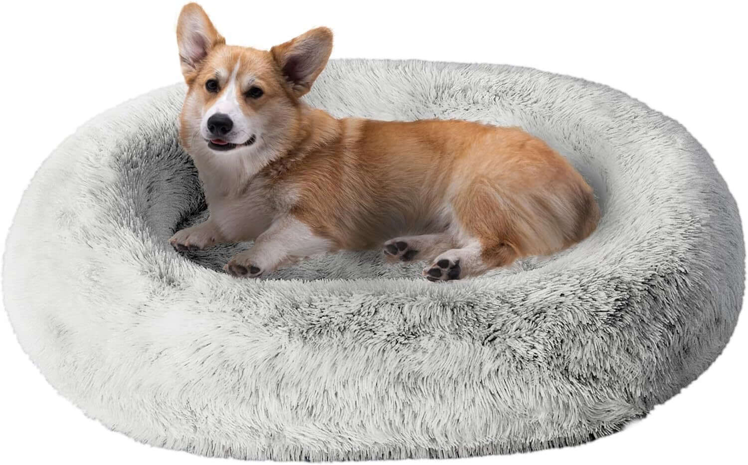 Stylish Plush Pet Bed - Cozy and Durable Pet Bed for Dogs and Cats