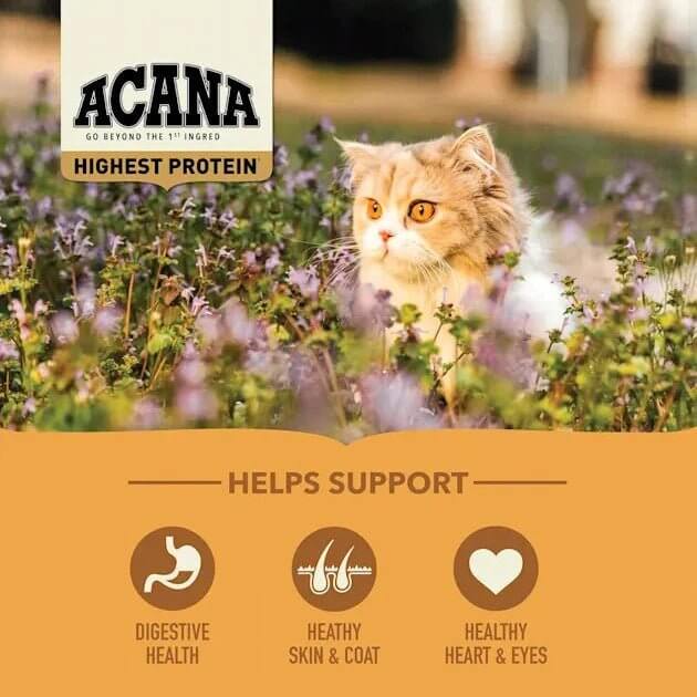 Acana Meadowlands Dry Cat Food - 1.8kg - Happy 4 Paws