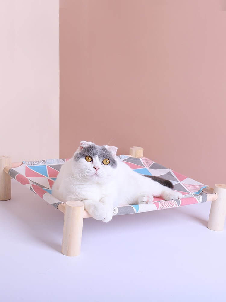 Comfortable Cat Hammock with Soft Materials Multi Colors - Happy 4 Paws