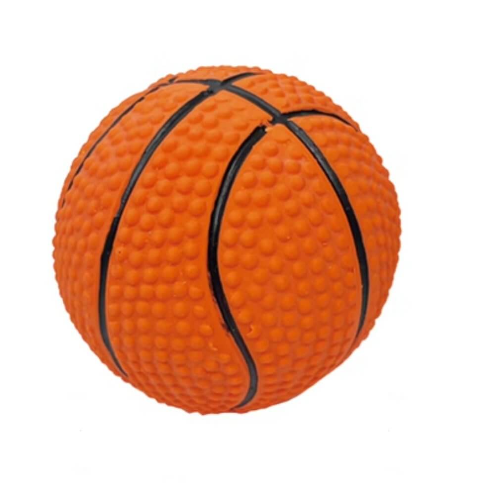 Dog Chew Toy Basketball Sound Training Ball - Happy 4 Paws