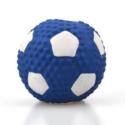 Dog Chew Toy Football Sound Training Ball - Happy 4 Paws