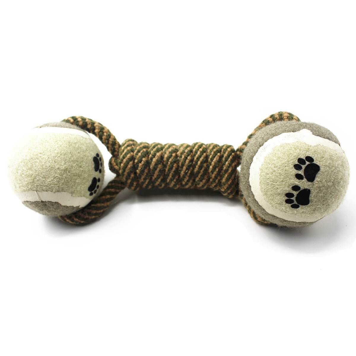 Dog Rope Chew Toy For Interactive Tug of War Fun - Happy 4 Paws