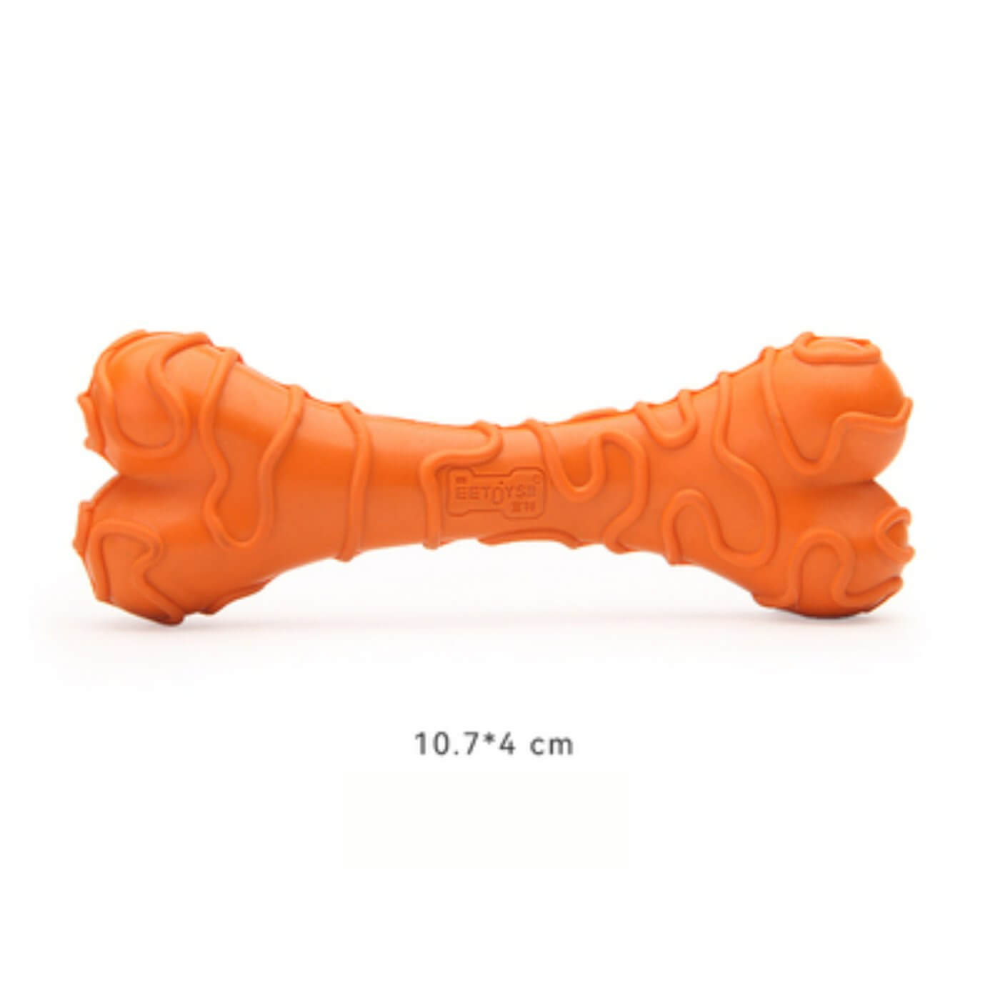 Dog Rubber Bone Chew Toys For Interactive Play - Happy 4 Paws