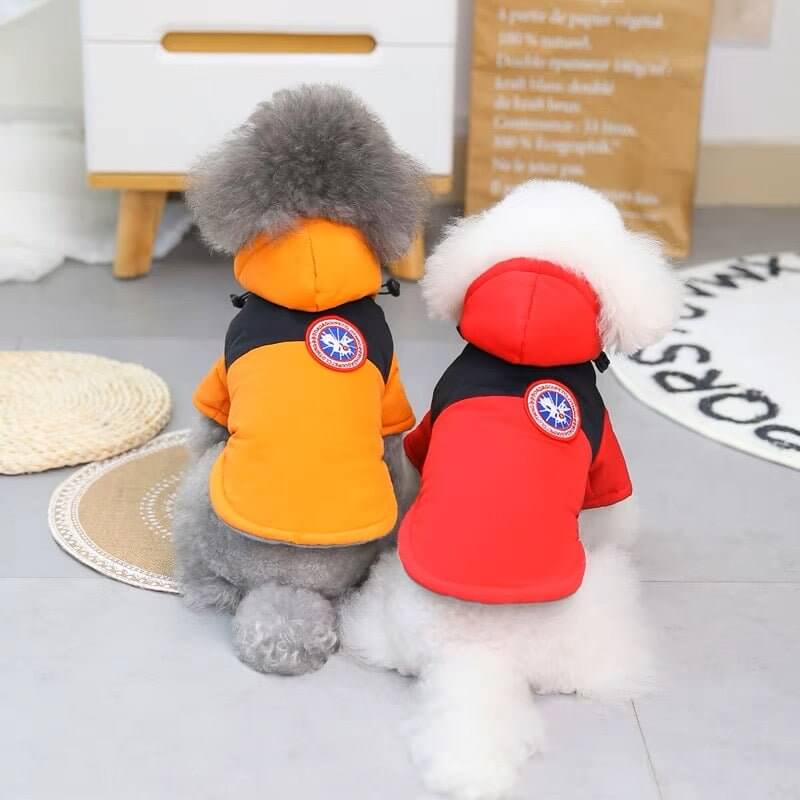 Dog Warm Jacket Winter Coat 4 Colors - Happy 4 Paws