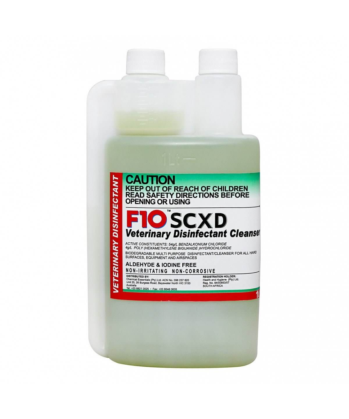 F10 SCXD Disinfectant Cleanser - Pine 1L - Happy 4 Paws