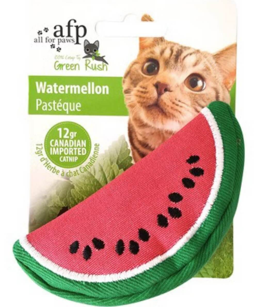 Fruits & Vegetables Cat Chew Catnip Toys Multi Choices - Happy 4 Paws