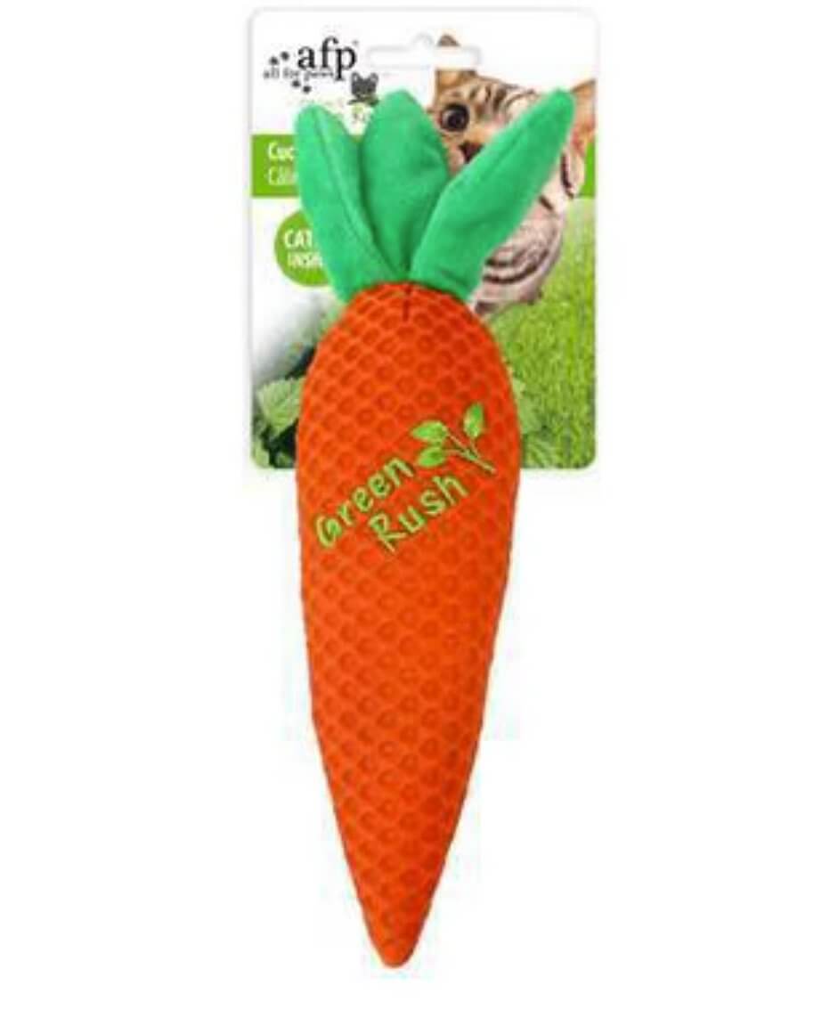 Fruits & Vegetables Cat Chew Catnip Toys Multi Choices - Happy 4 Paws