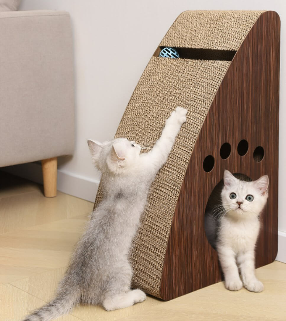 Funny Furniture Cat Scratcher 3 Styles - Happy 4 Paws