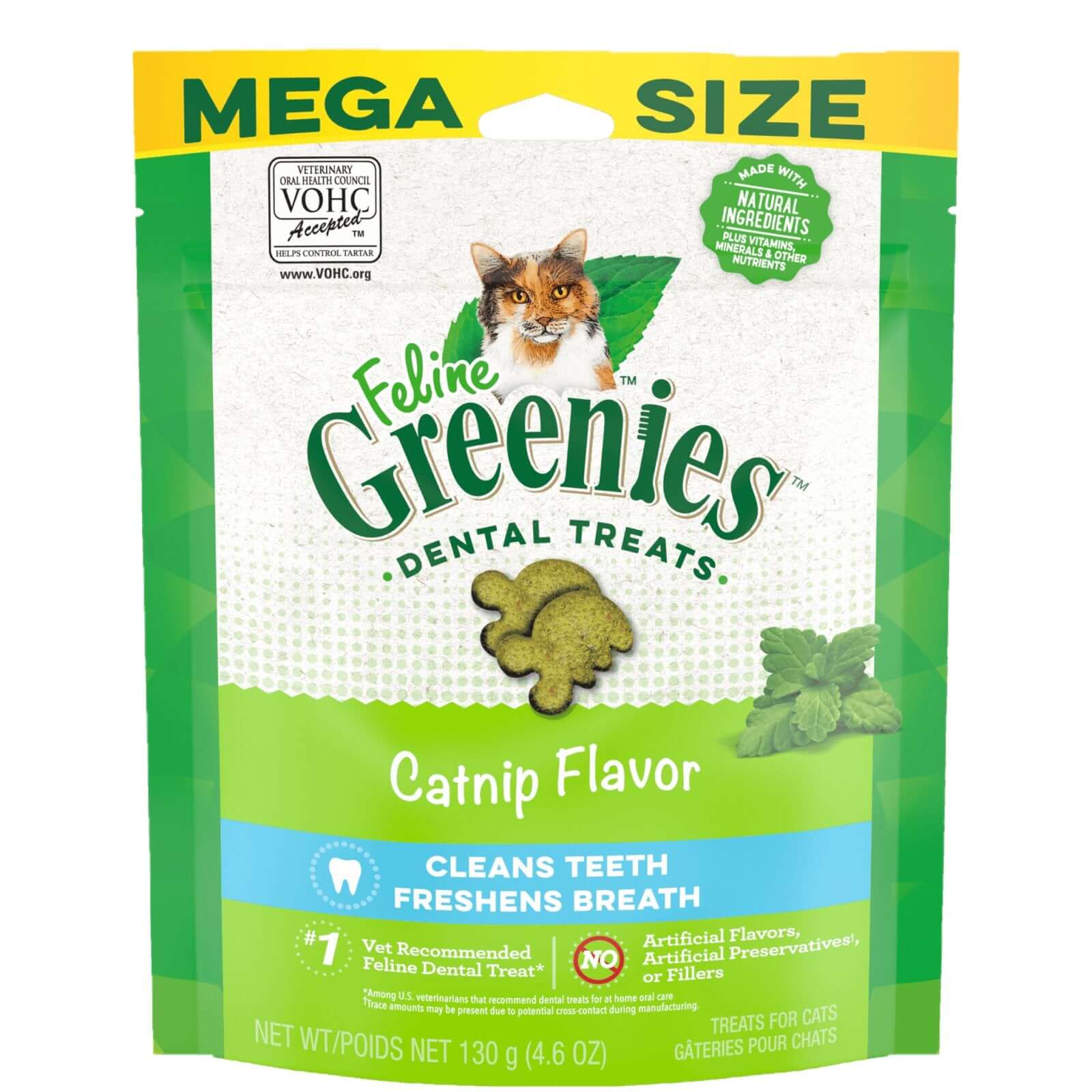 Greenies Cat Treat Catnip 130g - Happy 4 Paws