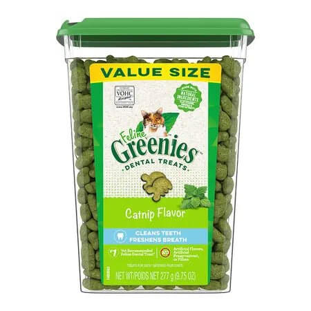 Greenies Cat Treat Catnip 277g - Happy 4 Paws