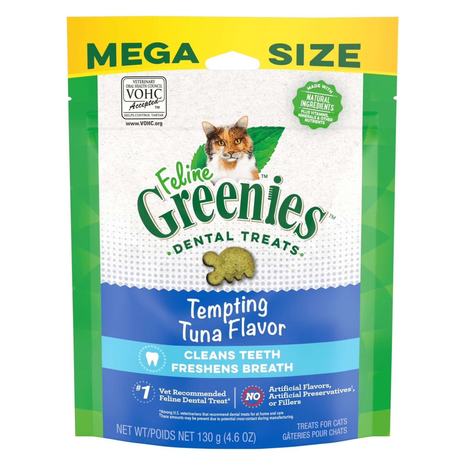 Greenies Cat Treat Tuna 130g - Happy 4 Paws