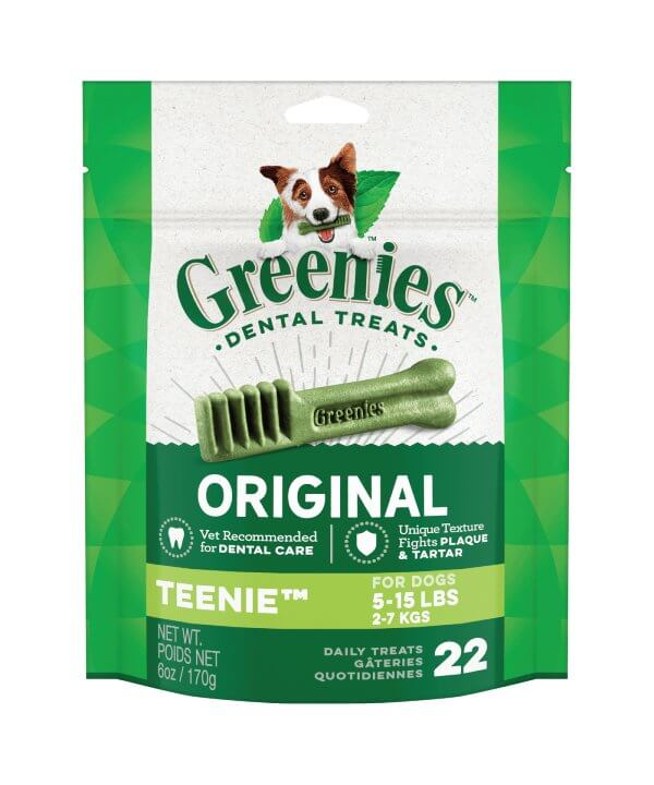 Greenies Dog Treat Original Teenie 170g - Happy 4 Paws