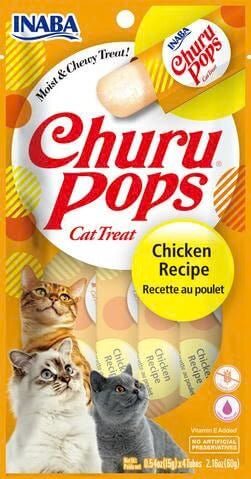 INABA Cat Churu Pops Chicken 60G - Happy 4 Paws