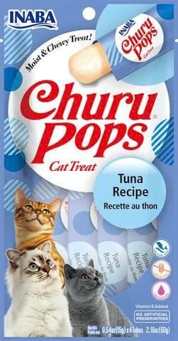 INABA Cat Churu Pops Tuna 60G - Happy 4 Paws