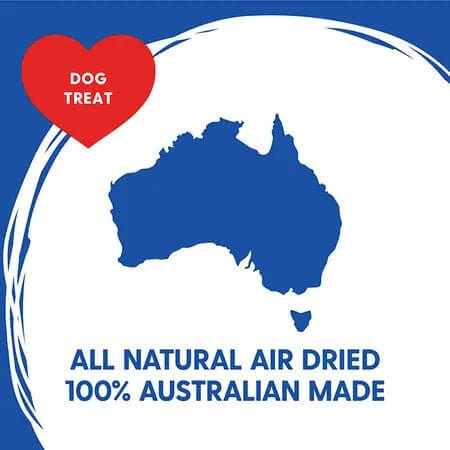 Love 'Em Dog Treats Air Dried Beef Liver 500g - Happy 4 Paws