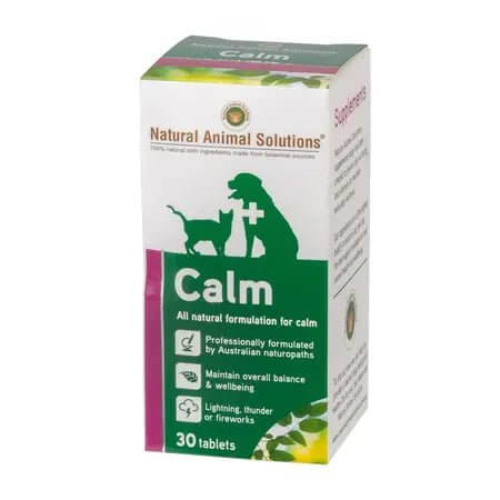 Natural Animal Solutions CALM 30Tablets - Happy 4 Paws