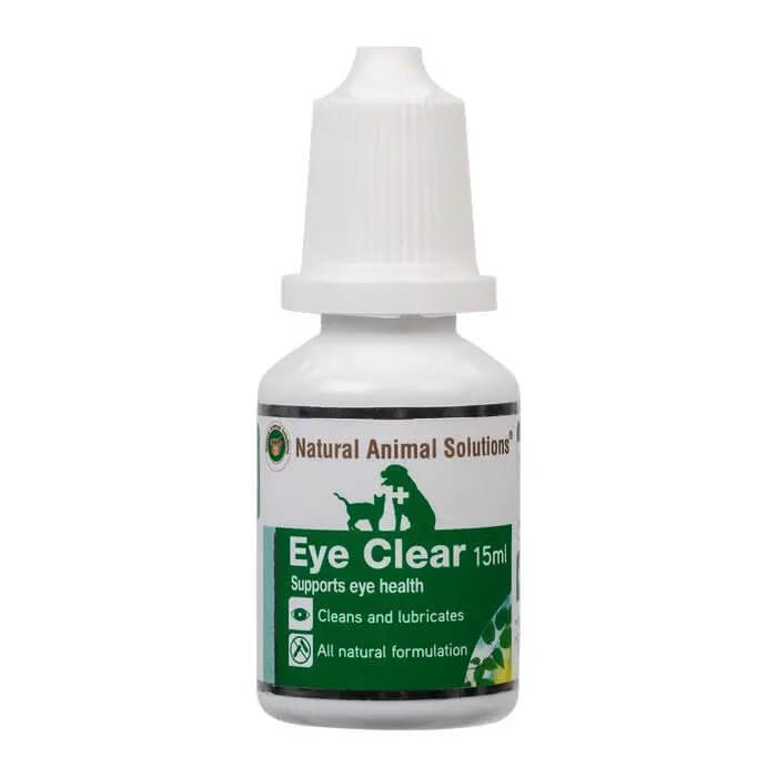 Natural Animal Solutions Eye Clear 15ml - Happy 4 Paws