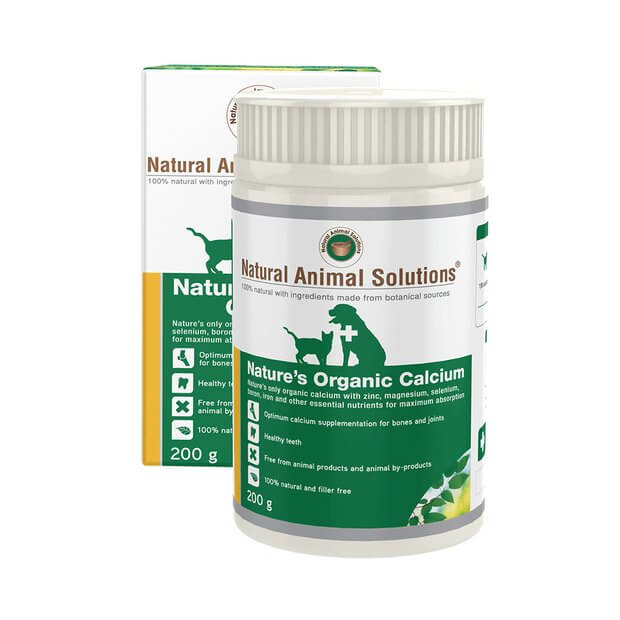 NATURAL ANIMAL SOLUTIONS Natures Organic Calcium 200g - Happy 4 Paws