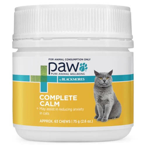 PAW Complete Calm Cat Chews 75g - 63pk - Happy 4 Paws