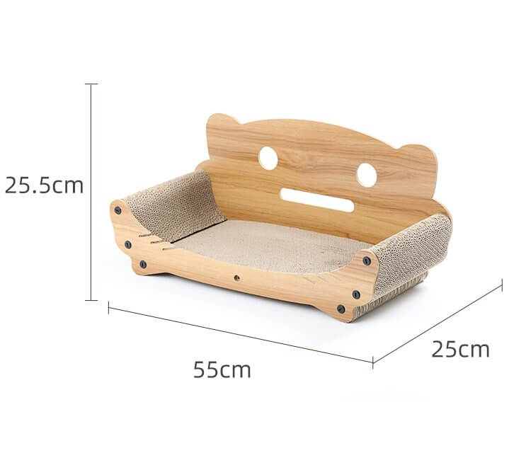 Simple Stylish Cat Scratching Board Muti - shapes - Happy 4 Paws