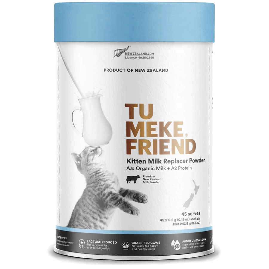 TU MEKE FRIEND Kitten Milk Replacer Powder 45*5.5g - Happy 4 Paws