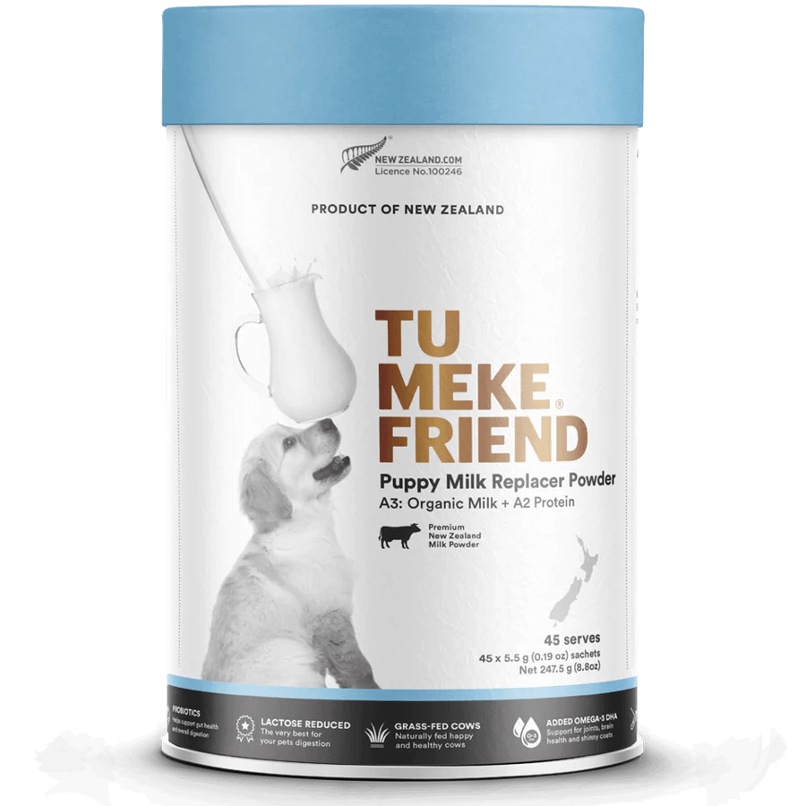 TU MEKE FRIEND Puppy Milk Replacer Powder 45*5.5g - Happy 4 Paws