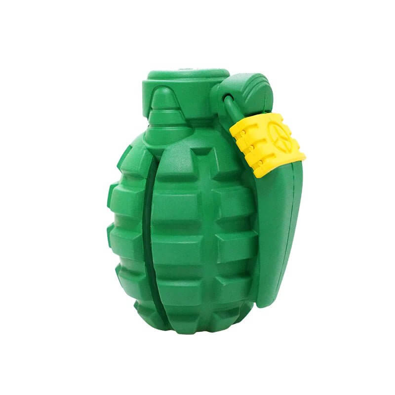 Ultra Tough Dog Toy Hand Grenade - Happy 4 Paws