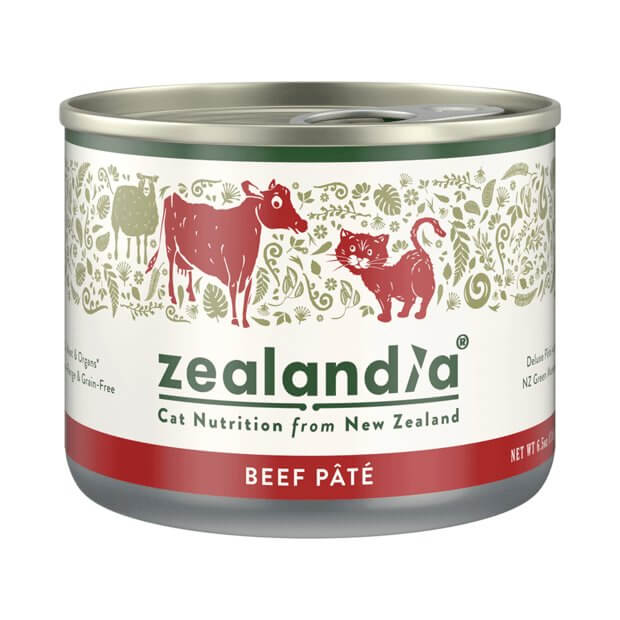 ZEALANDIA Beef Pate Cat 185g - Happy 4 Paws