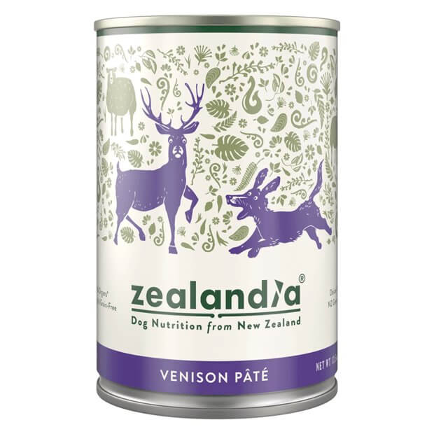 ZEALANDIA Venison Pate Dog 12 x 385g - Happy 4 Paws