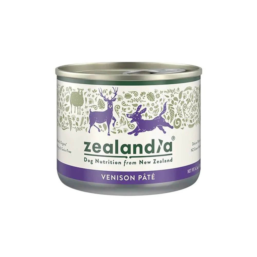 ZEALANDIA Venison Pate Dog 185g - Happy 4 Paws