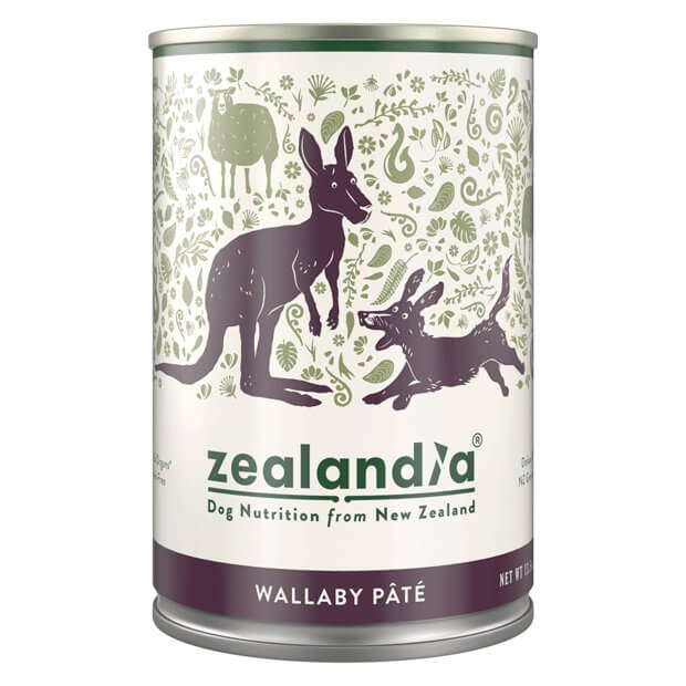 ZEALANDIA Wallaby Pate Dog 385g - Happy 4 Paws